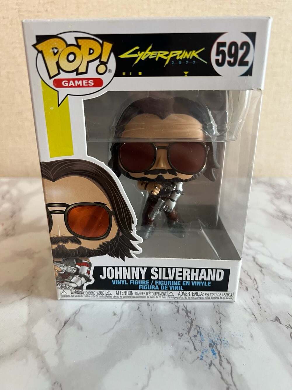 Funko Pop! Games Cyberpunk 2077 Johnny Silverhand #592 Vinyl Figure